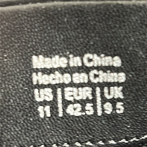 Aldo Catera Black Knee High Boots Faux Leather Size 11 - Picture 15 of 17